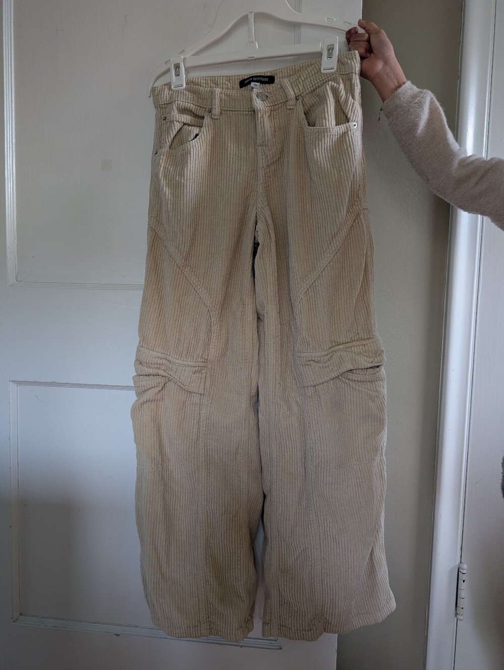 Urban Outfitters Cargo Corduroy Wide-Leg Pantsut Size 25